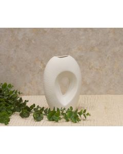 DEKOR DOM Vaza 22cm Artista, bela - 024361