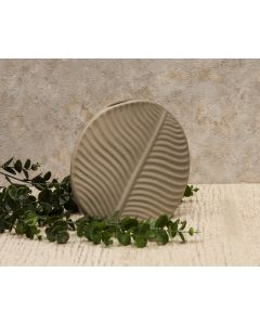 DEKOR DOM Vaza 21cm Slim, siva - 024344