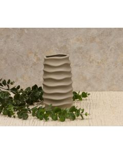 DEKOR DOM Vaza 20cm Collina, siva - 024340