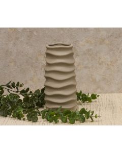 DEKOR DOM Vaza 24cm Collina, siva - 024339