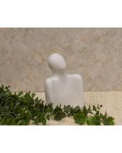 DEKOR DOM Dekorativna figura Lovers, bela - 024358