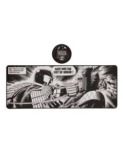 FANATTIK 2000 AD Judge Dredd XL Desk Pad and Coaster Set