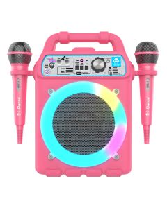 IDANCE Bluetooth zvučnik K3V2 sa 2 mikrofona, roza - 066171