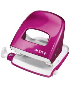 LEITZ Bušač 2 rupe do  30 listova NeXXt 50082223 metalik roze blister