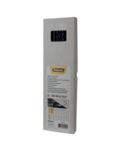 FELLOWES Spirala plastična fi- 6mm (2-20 listova) pk100 Fellowes 5345307 crna