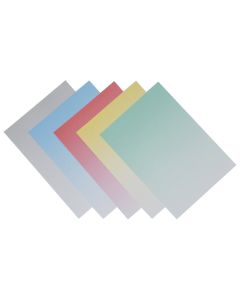 FELLOWES Korice za spiralno koričenje 180my pvc A4 pk100 5375901 providne