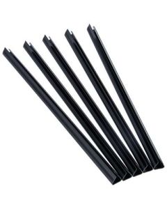 FELLOWES Lajsna klizna  6mm/297mm pvc (35 listova) pk50 D106NE crna