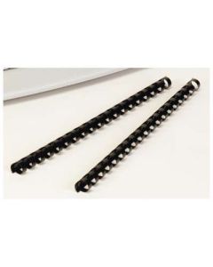 FELLOWES Spirala plastična fi-25mm (181-200 listova) pk50 Fellowes 5348504 crna