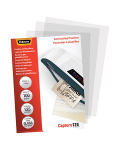 FELLOWES Folija za plastificiranje 125my 83x113mm sjajna pk100 5307101 - 000006787