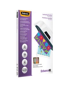 FELLOWES Folija za plastificiranje 80my A3 sjajna samolepljiva pk100 5302302 - 000007320