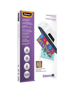 FELLOWES Folija za plastificiranje 80my A4 sjajna samolepljiva pk100 5302202 - 000007321