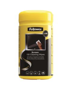 FELLOWES Sredstvo za čišćenje ekrana-vlažne maramice pk100 Fellowes 9970311