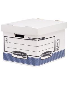 FELLOWES Arhivska kutija za registratore Standard 0026101 belo-plava - 000013855