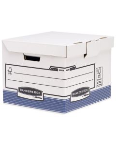 FELLOWES Arhivska kutija za registratore sa spojenim poklopcem Kocka 0021601 belo-plava - 000013929