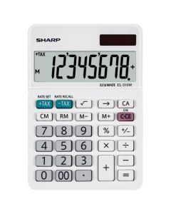 SHARP Kalkulator komercijalni  8mesta EL-310W beli blister