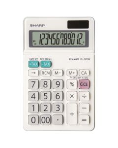 SHARP Kalkulator komercijalni 12mesta EL-320W beli blister