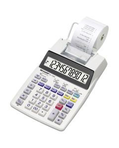 SHARP Računska mašina 12mesta bez adaptera EL-1750V bela blister