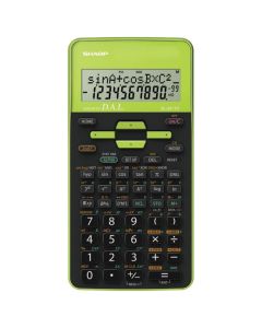 SHARP Kalkulator tehnički 10mesta 273 funkcije EL-531TH-GR crno zeleni blister