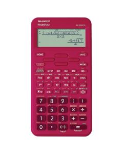 SHARP Kalkulator tehnički 16mesta 420 funkcija EL-W531TLB-RD crveni blister