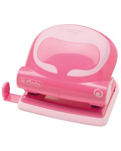 HERLITZ Bušač 2 rupe do  20 listova 50025398 pastelno roze