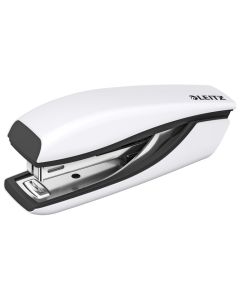 LEITZ Heft mašina za spajanje do  10 listova stona mini (10) Wow 55281201 metalik bela