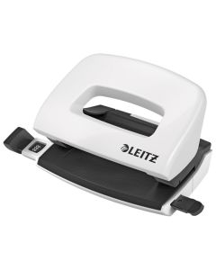 LEITZ Bušač 2 rupe do  10 listova mini NeXXt 50601201 beli