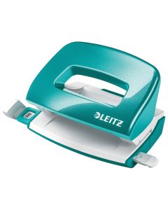 LEITZ Bušač 2 rupe do  10 listova mini NeXXt 50601251 tirkizni