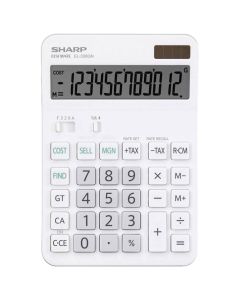 SHARP Kalkulator komercijalni 12mesta EL-338GN beli blister