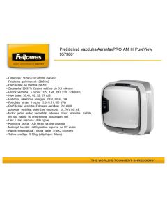 FELLOWES Prečišćivač vazduha (zidni) AeraMaxPRO AM 3 PureView 9573801