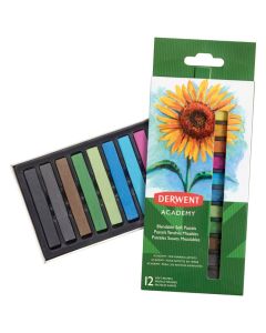 DERWENT Boje suve (suvi pastel) 12 boja karton Academy Derwent 2302397 blister - 000017136