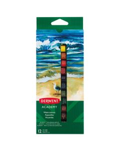 DERWENT Boja Aquarelle 12ml 12 boja Academy Derwent 2302404 blister - 000017141