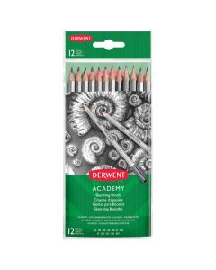 DERWENT Olovka grafitna 5H-6B Academy pk12 Derwent 2300412 blister - 000017143