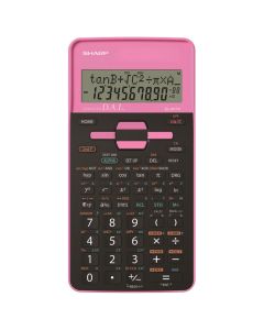 SHARP Kalkulator tehnički 10mesta 273 funkcije EL-531THB-PK crno roze blister
