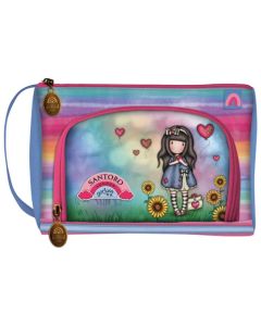 SANTORO Pernica Jumbo 1zip 1džep Be Kind To Yourself Gorjuss 1196GJ04!!