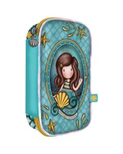 SANTORO Pernica puna ovalna 1zip 1preklop Deep Secrets Gorjuss 1046GJ17