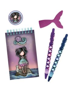 SANTORO Set za pisanje u fascikli sa zipom Lost At Sea Gorjuss 1294GJ02