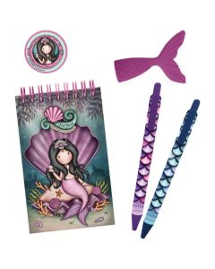 SANTORO Set za pisanje u fascikli sa zipom The World Is Your Oyster Gorjuss 1294GJ03