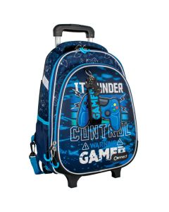 CONNECT Ranac đački s točkićima XT Gamer 25.57386
