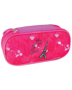 CONNECT Pernica ovalna 1zip 1preklop Paris fashion Girl 25.57410