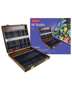 DERWENT Drvene boje set 48boja u drvenoj kutiji Studio  700822 - 000020794