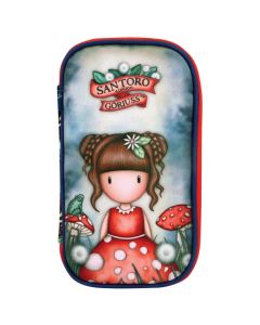SANTORO GORJUSS Ovalna puna pernica 1 zip Little Mushroom 1046GJ23 - 20944-1