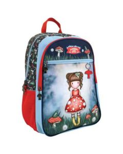 SANTORO Ranac đački sa ojačanjem Classic 2zipa 1džep Little Mushroom Gorjuss 1327GJ03