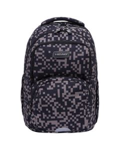 HEAD Ranac đački anatomski 3zipa 1džep AB200 Grey Bricks 24.502024120 crno-sivi