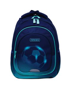 ASTRA Ranac đački anatomski 3zipa AB330 Football Light 25.502025019 zeleni