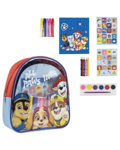 CERDA Ranac dečji sa setom za bojenje pk5 Paw Patrol 2700001591 crveno-plavi