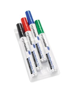 LEGAMASTER Marker za belu tablu/flipchart okrugli vrh 1,5-3mm  4boje TZ1 7-110094