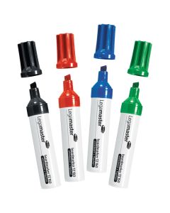 LEGAMASTER Marker za belu tablu/flipchart kosi vrh 2-7mm 4boje TZ150 7-115094
