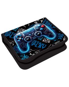 CONNECT Pernica puna 1zip 2preklopa Gamer Blue 1B  60541