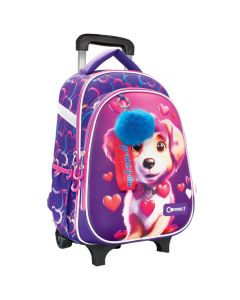 CONNECT Ranac đački s točkićima XT Love Dog  60575