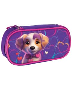 CONNECT Pernica pravougaona 1zip Love Dog compact 60579